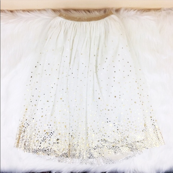 Cat & Jack 3 Skirt Lot Black Pink White Gold Sz Sm - Picture 11 of 13